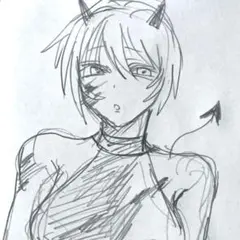 手描きオリジナルイラスト 原画