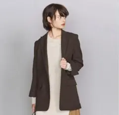 ビューティー＆ユース ユナイテッドアローズ ダブルジャケット ブラウン