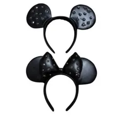 ディズニー カチューシャ スタッズ ミッキー ミニー　セット