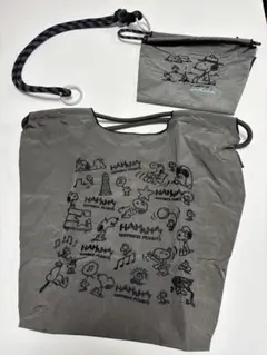 スヌーピー　エコバッグ　鞄　３点セット