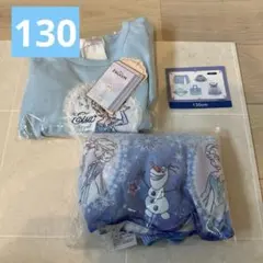 130センチ　エルサ　アナと雪の女王　バースデイ　福袋　2026 上下2点セット