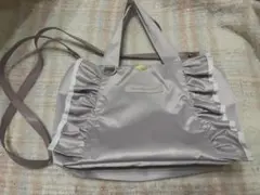 JILL by JILLSTUART フリルトートバッグ 2way ラベンダー