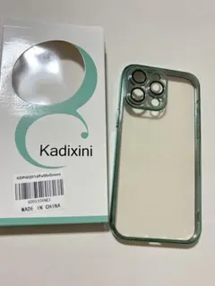 iPhone 14 Pro Max 用 クリアケース グリーン！