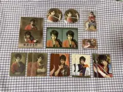 刀ミュ 陸奥守吉行セット ランダム ふぉとカード フィルム 缶バッジ メモスタ