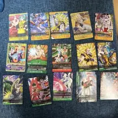 ドラゴンボール 爆烈インパクト　データカードダス　レア含む旧カードまとめ売り