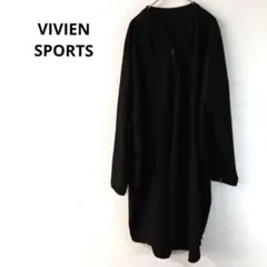 VIVIEN SPORTS 長袖襯衫 寬鬆 黑 時尚
