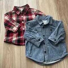babyGap 70㎝シャツ2枚セット