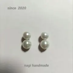 (4251)あこや真珠2wayスタッドピアス
