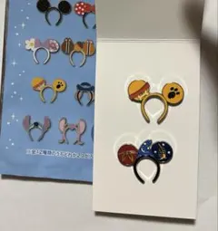 ディズニー ミッキーマウスと仲間たち カチューシャ ピンバッジ シークレット