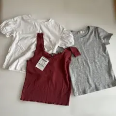 120cm女の子Tシャツ・キャミソール