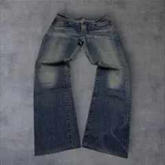 00s【archive】 Grunge denim pants/y2k/swag