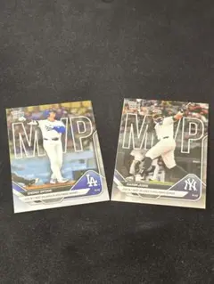大谷翔平 アーロン・ジャッジ OS-7&8 2025 NL&AL MVPカード①