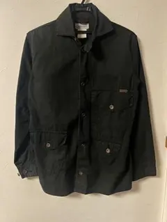 【美品】Carhartt カーハート ワークジャケット カバーオール シャツ 黒
