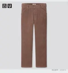 ユニクロU メンズ　コーデュロイレギュラーフィットパンツ 73