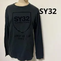 sy32 by sweet years ロゴTシャツ