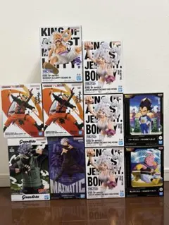 ワンピース、ナルト、呪術廻戦、ドラゴンボール　プライズフィギュア　10点