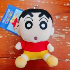 クレヨンしんちゃん ぬいぐるみコインケース　がま口　鈴付き