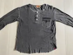 Levi's リーバイス ヘンリーネック ワッフル 長袖カットソー M