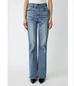 MOUSSY MVS FLARE ブルー 24