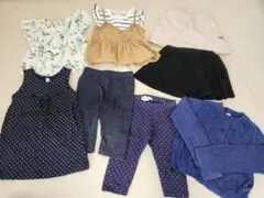 キッズ服 まとめ売り トップス スカート パンツ 80 コムサ　BRANSHESのサムネイル