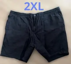 H&M ブラックショートパンツ ブレンドリネンのサムネイル