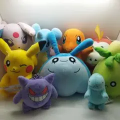 タグ付き新品　ポケモン　ぬいぐるみ　9体まとめ売り　ヒトカゲ　ピカチュウ　大量