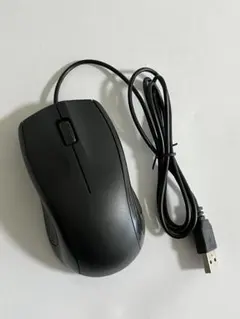 有線光学式マウス USB接続 ブラック 本体