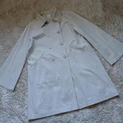 agnès b. ベージュ ダブルブレスト コート サイズ1フランス製