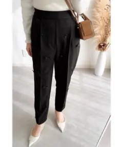 リボンテーパードパンツのサムネイル