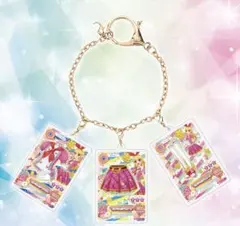 アイカツ　一番くじ　C賞　バッグチャーム　星宮いちご　ピンクトルテコーデ