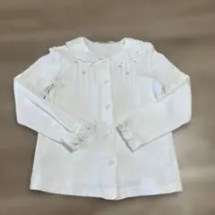 値下げ！familiar 長袖シャツ 110 ホワイト