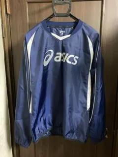 asics ネイビー ピステ上下