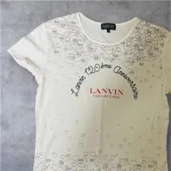 ランバン LANVIN COLLECTION 120周年記念 Tシャツ ホワイトのサムネイル
