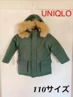 ユニクロ　ウォームパデッドコート　110 キッズ アウター