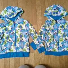 BABYDOLLモンスターズ・インク パーカー 110cm 2着セット