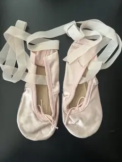 ボンジュバレリーナ20.5 Ballelina サテンシューズ　バレエシューズ