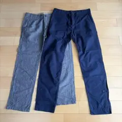 GAP ミリタリー ベイカー リネン　パンツ2本セット　サイズ28のサムネイル