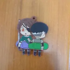 進撃の巨人ハンジ＆リヴァイ　ラバーストラップ