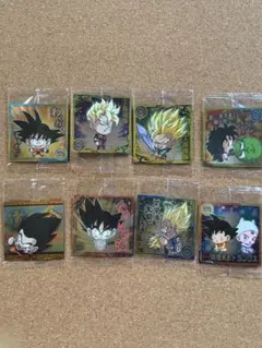 ドラゴンボール 超戦士シールウエハース 孫悟飯 孫悟天 トランクス 8枚セット