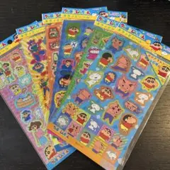 クレヨンしんちゃん　キラッとシール　6セット