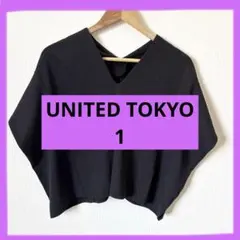 ユナイテッドトウキョウ　UNITED TOKYO 黒 半袖Tシャツ　Sサイズのサムネイル