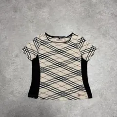 定価2.4万　バーバリー BURBERRY LONDON ノバチェック Tシャツ