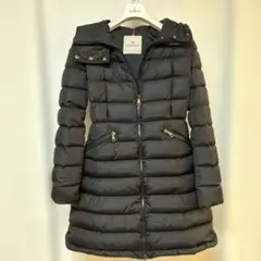【美品】国内百貨店購入　MONCLER ブラック ダウンジャケット　サイズ0