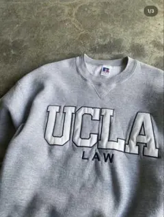 Russell UCLA LAW クルーネック トレーナー L グレー