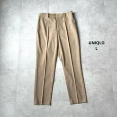L｜ユニクロ　EZYアンクルパンツ　ウエストゴム　股下68㌢　裾上げなし