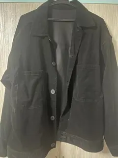 GU コーデュロイジャケット　黒