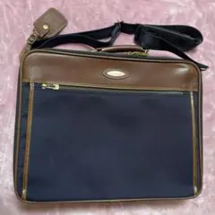⚠️最終価格です⚠️ Samsonite ビジネスバッグ ネイビー/ブラウン