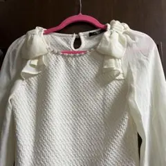 INGNI リボンビジュー付きシアートップス GRL snidel