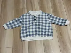 アカチャンホンポ チェック柄トレーナー 90サイズ