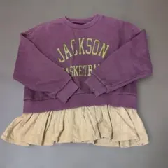 OCEAN & GROUND フリル付きトレーナー 120